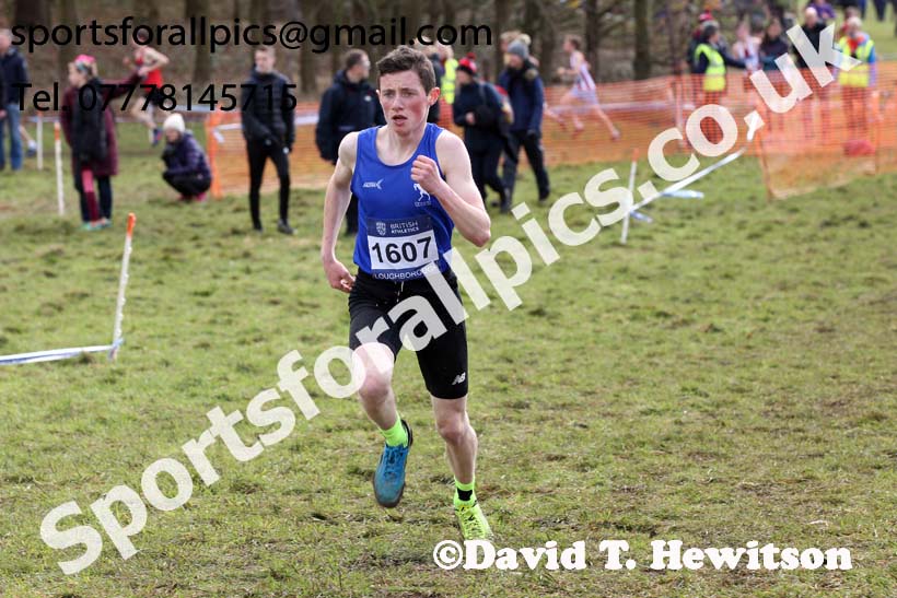 Boys under-15s 2019 British Athletics Inter Counties Cross Country, Prestwood Hall, Loughborough. Photo:  David T. Hewitson/Sports for All Pics
